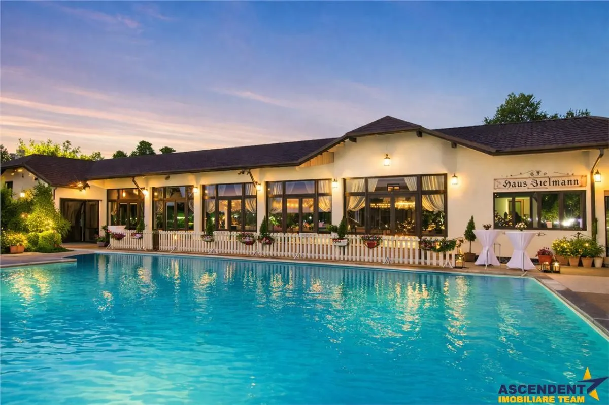 Hotel 3* + Pensiune 4*, piscina, teren tenis, 6.200mp parc privat +, Sanpetru, Brasov - foto 1