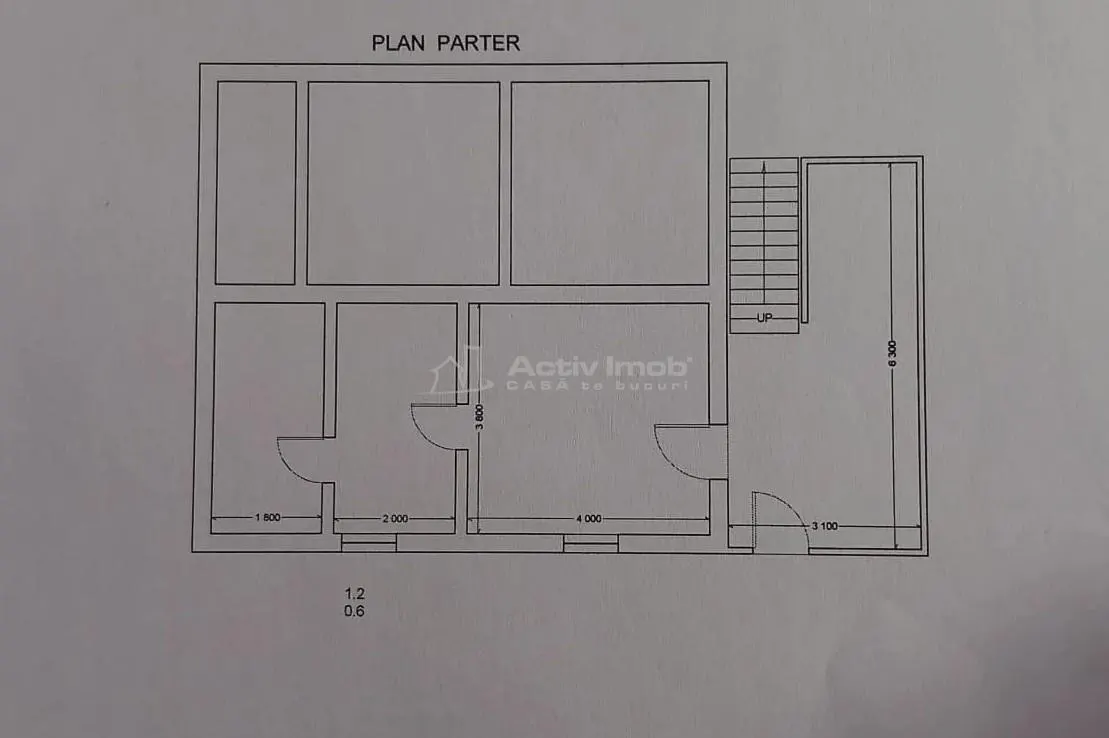 Resita Casa la Pret de Apartament,Parter, Etj 1 si Pod, Zona Muncitoresc - foto 12