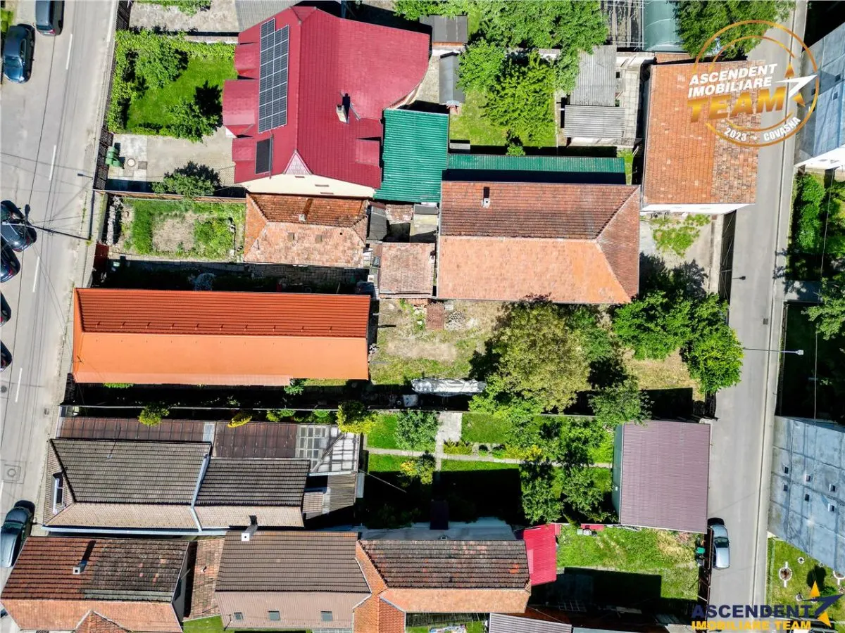 Casa cu potential,  acces la/ din 2 strazi,  512 mp teren,  Sfantu Gheorghe - foto 18