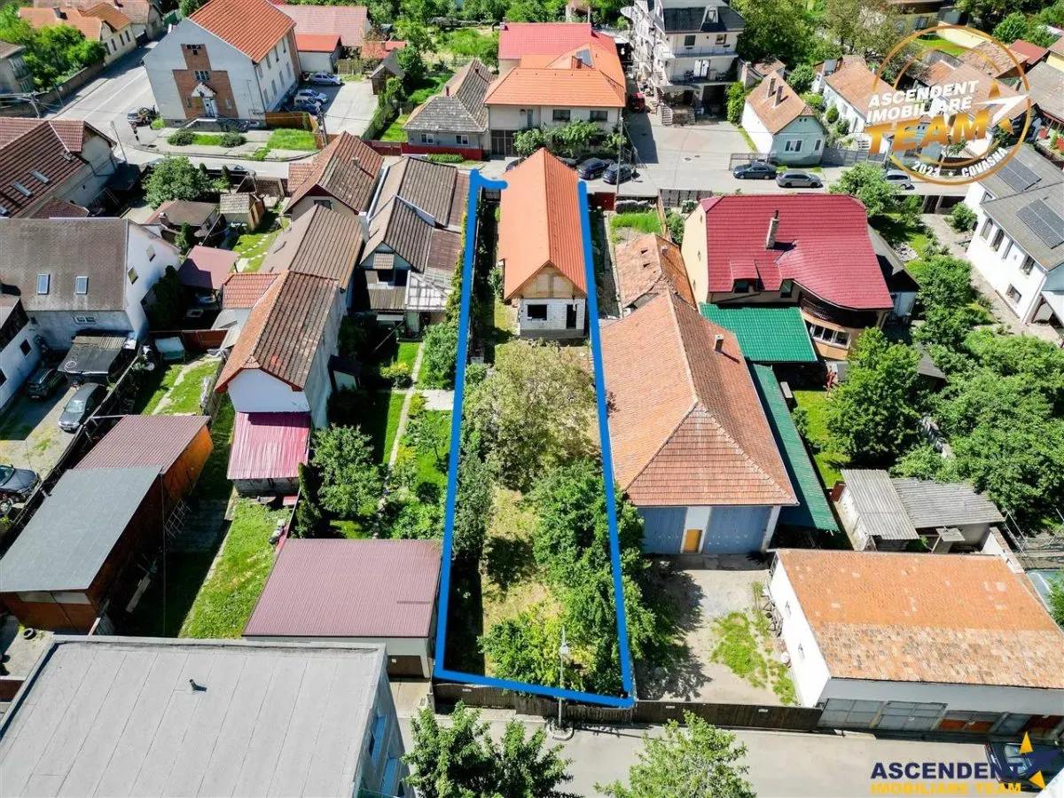 Casa cu potential,  acces la/ din 2 strazi,  512 mp teren,  Sfantu Gheorghe - foto 3