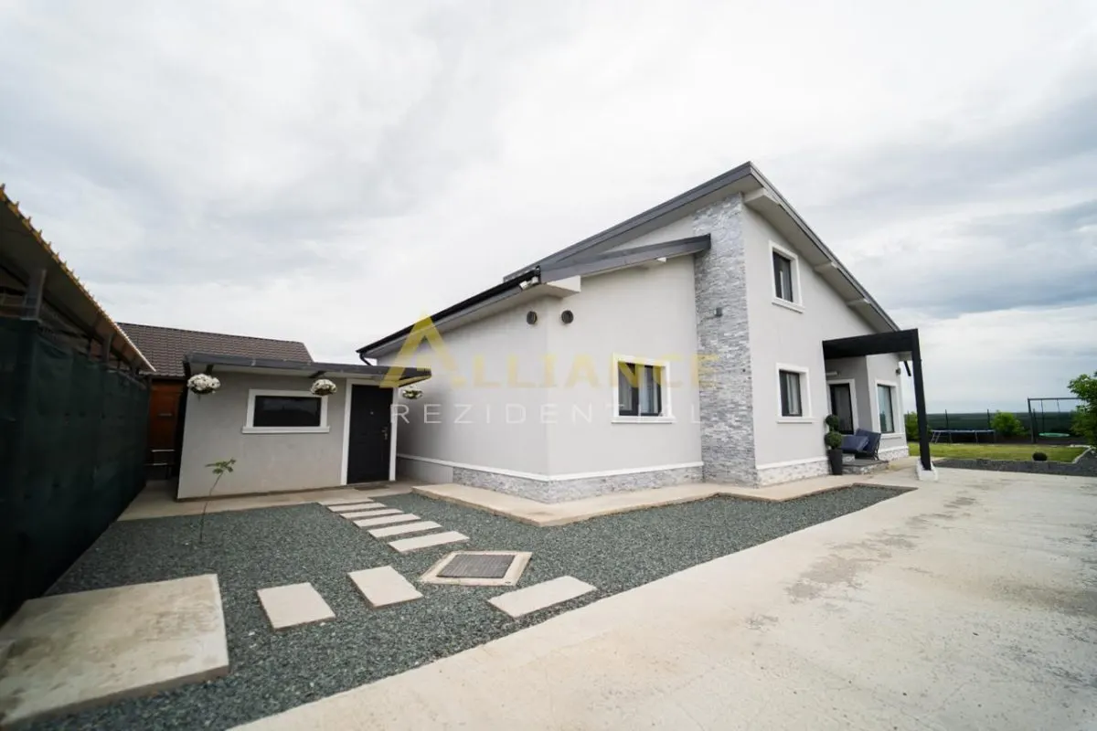 Casă individuală modernă lângă lac | Teren 755 mp - foto 3