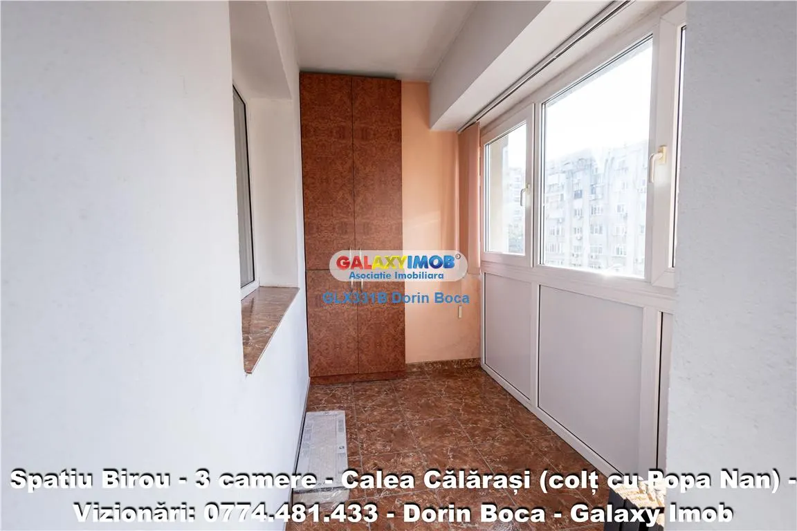 BIROU 3 Camere NEMOBILAT - CALEA CALARASI - Centrala proprie - foto 9