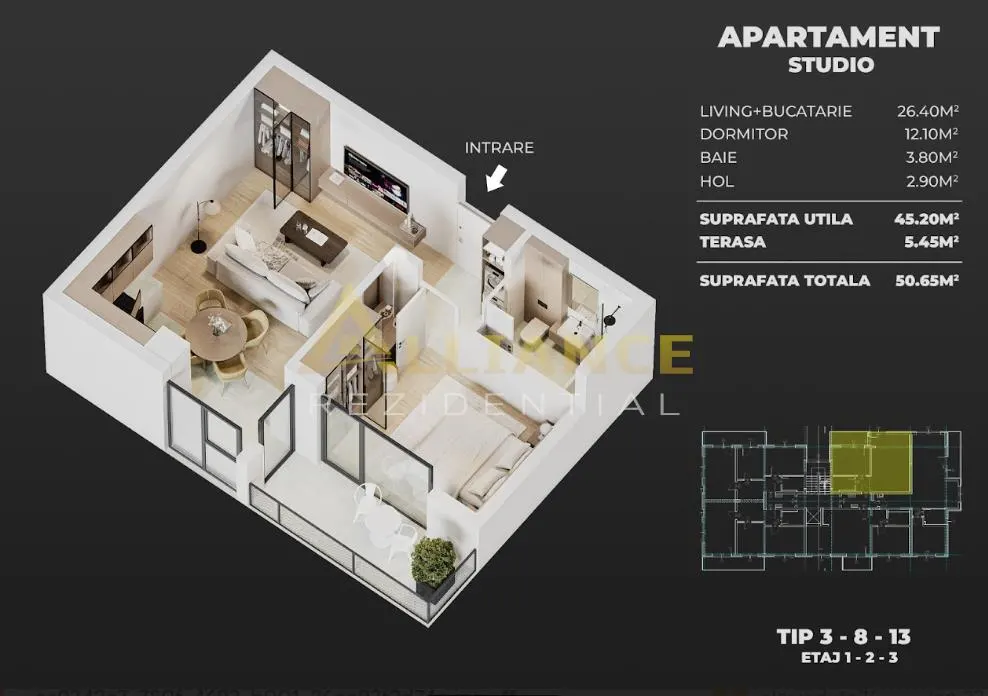 AME Residence | Apartamente Noi cu 2 si 3 Camere - foto 3
