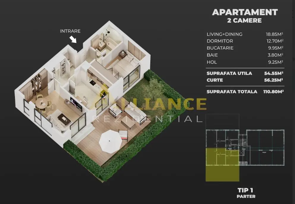 AME Residence | Apartamente Noi cu 2 si 3 Camere - foto 9