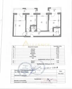 Apartament 3 camere Metalurgiei || 2 bai 81 mp mobilat și utilat | 2018 - foto 21