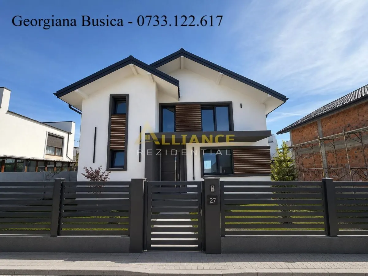 Vila individuala P+M || 5 camere 2 bai || 260mp teren - foto 1