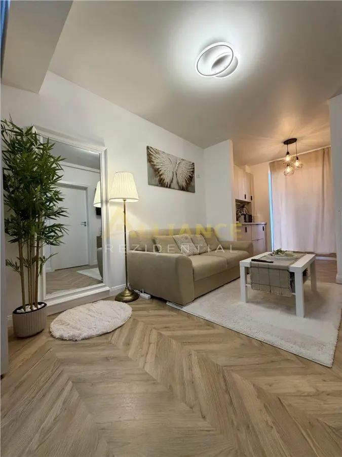Apartament 2 camere tip studio de vanzare â€“ 44.5 mp â€“ etaj 1/4 â€“ parcare subterana inclusa - foto 1