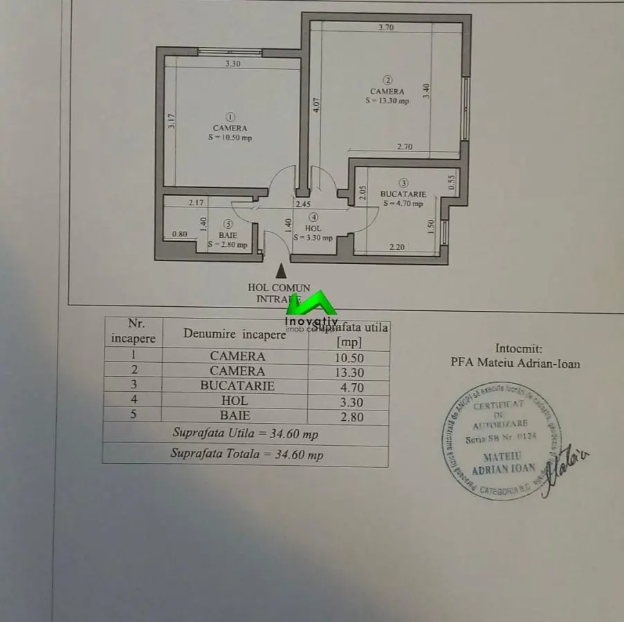 Apartament  de vanzare 2 camere Cisnadie - foto 1