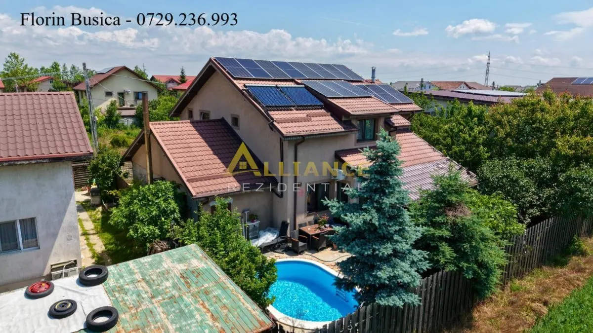 Casa individuala premium cu piscina ~ 5 camere 3 bai ~ teren 500mp - foto 1