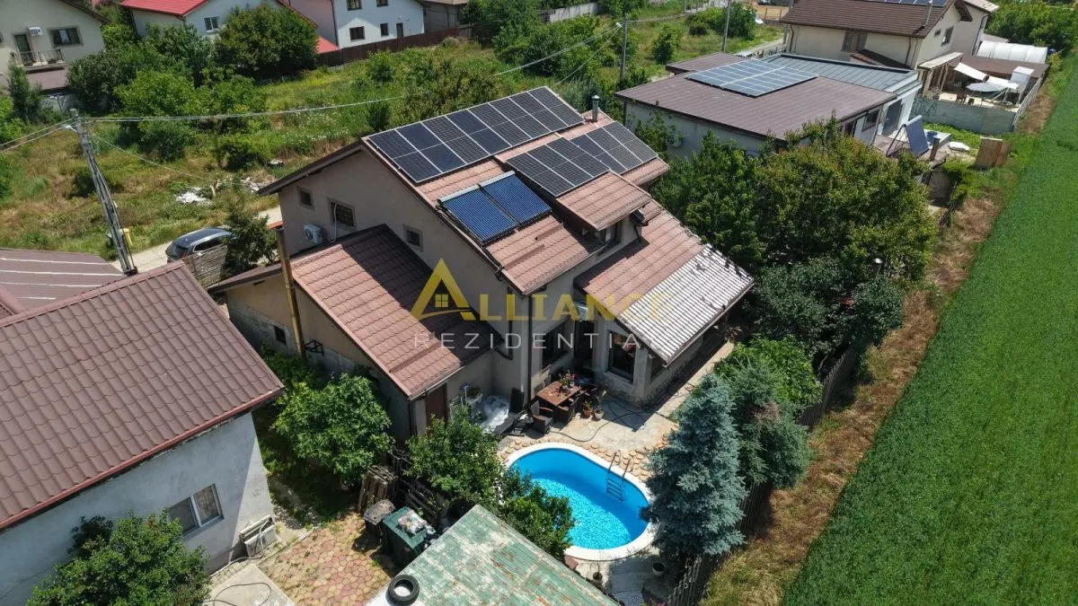 Casa individuala premium cu piscina ~ 5 camere 3 bai ~ teren 500mp - foto 14