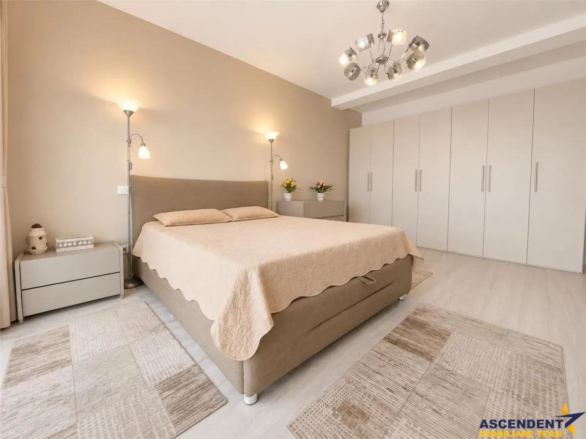 Apartament premium cu living spectaculos, semineu si terase generoase in Avantgarden Brasov - foto 2