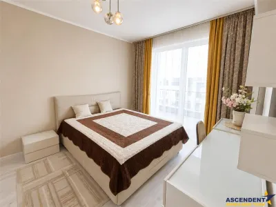 Apartament premium cu living spectaculos, semineu si terase generoase in Avantgarden Brasov - foto 5