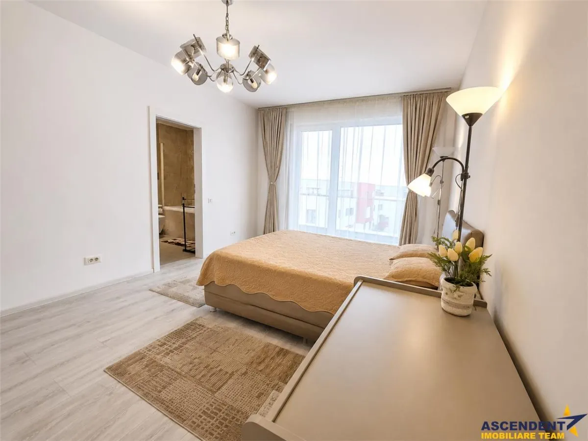 Apartament premium cu living spectaculos, semineu si terase generoase in Avantgarden Brasov - foto 6