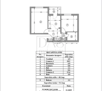 Apartament 2 camere | Cartier Baneasa | Herastrau | Bloc 1984 | Etaj 4 - foto 7