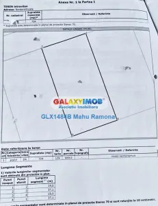 Teren pentru constructie case, 1408 mp Balotesti, zona inel A0 - foto 3