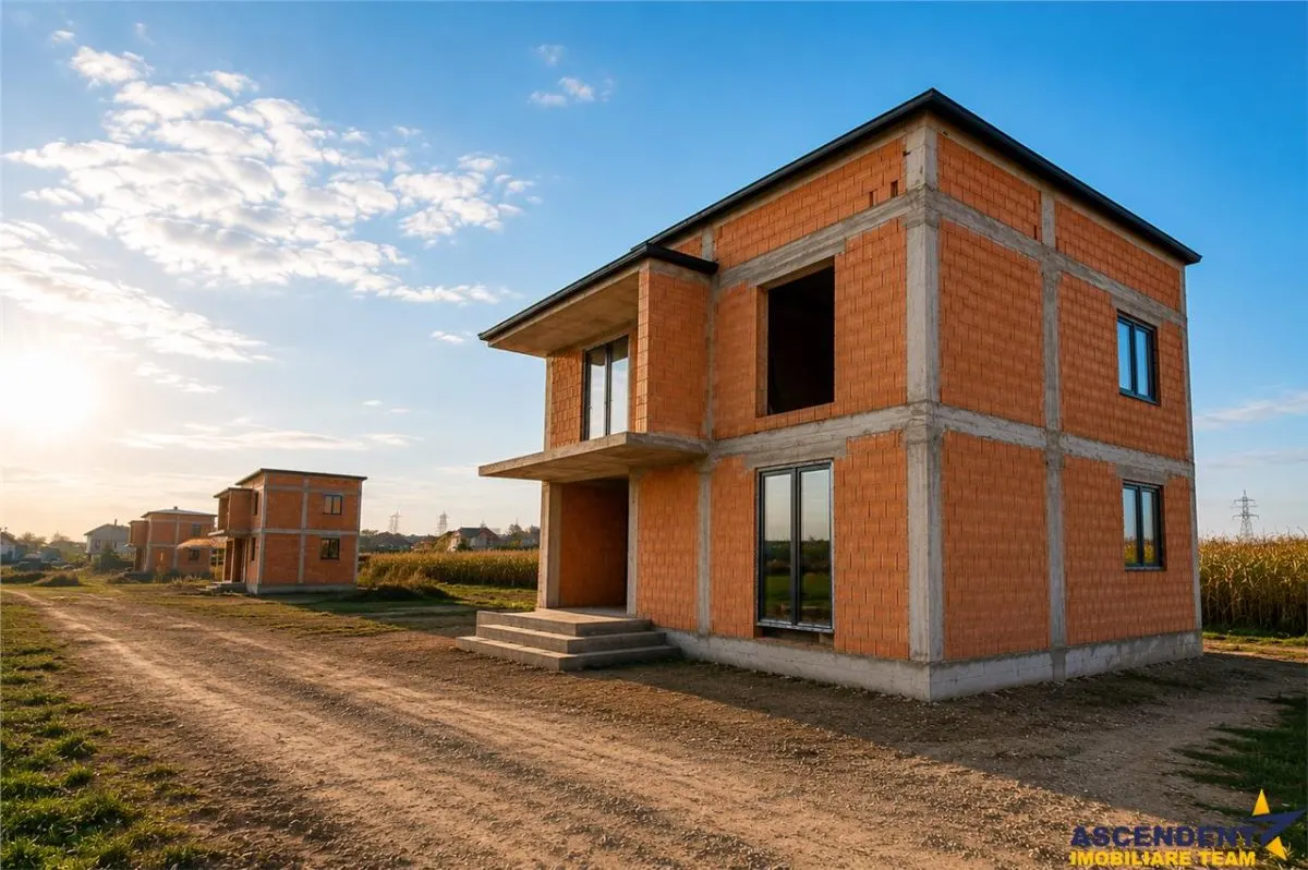 Casa individuala, intabulata, P+1, la rosu, teren 500 mp, Sanpetru, Brasov - foto 1