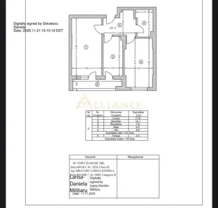 Apartament 2camere decomandat gata de mutare  Metrou Berceni 18min - foto 9