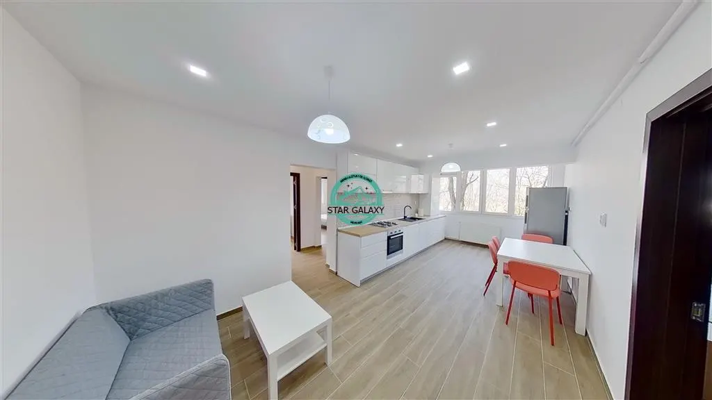 Inchiriez apartament cu 3 camere in Cornisa mobilat si utilat modern - foto 9