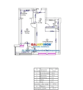 Apartament 2 Camere Pipera COD 269 - foto 14