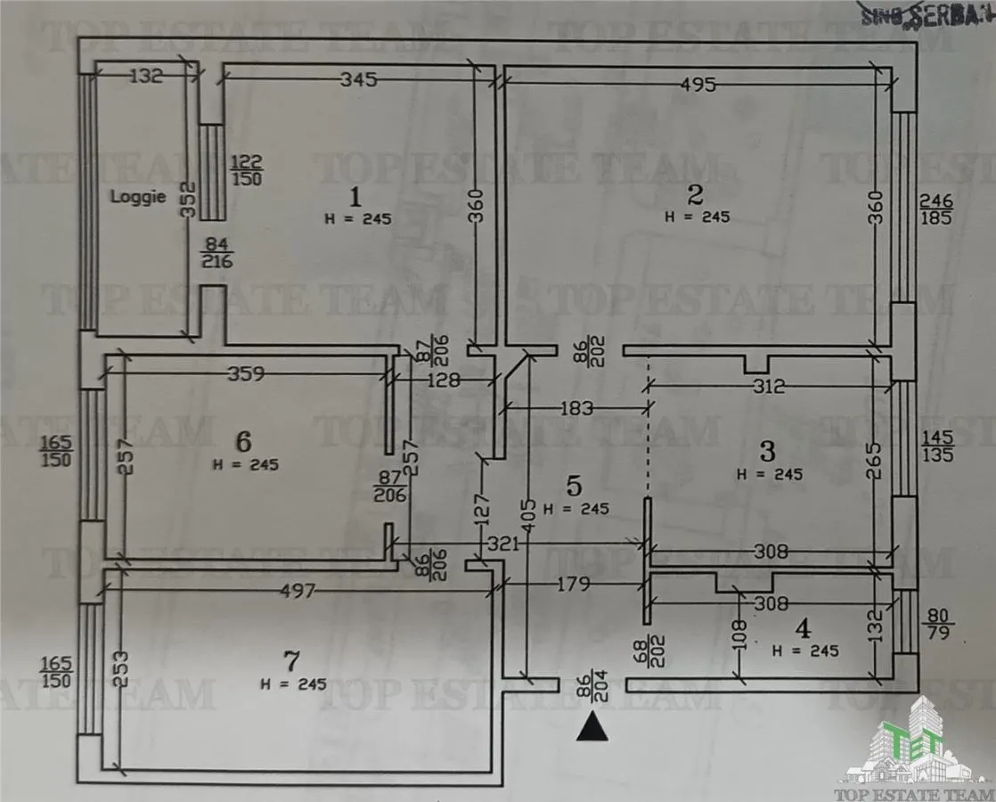 Apartament modern cu 4 camere, intr-un bloc reabilitat cu SU de 75mp, parter/4, zona OZANA, la 10 , 15 minute pietonal de statia de metrou 1 Dec 1918. - foto 18