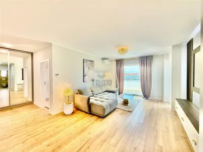 Penthouse de lux 84 mpu cu 3 camere 2 bai terasa 2 parcari - foto 6