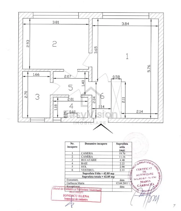 2 Camere Decomandat | Sala Palatului | Cismigiu | Mobilat | Sector 1 - foto 20