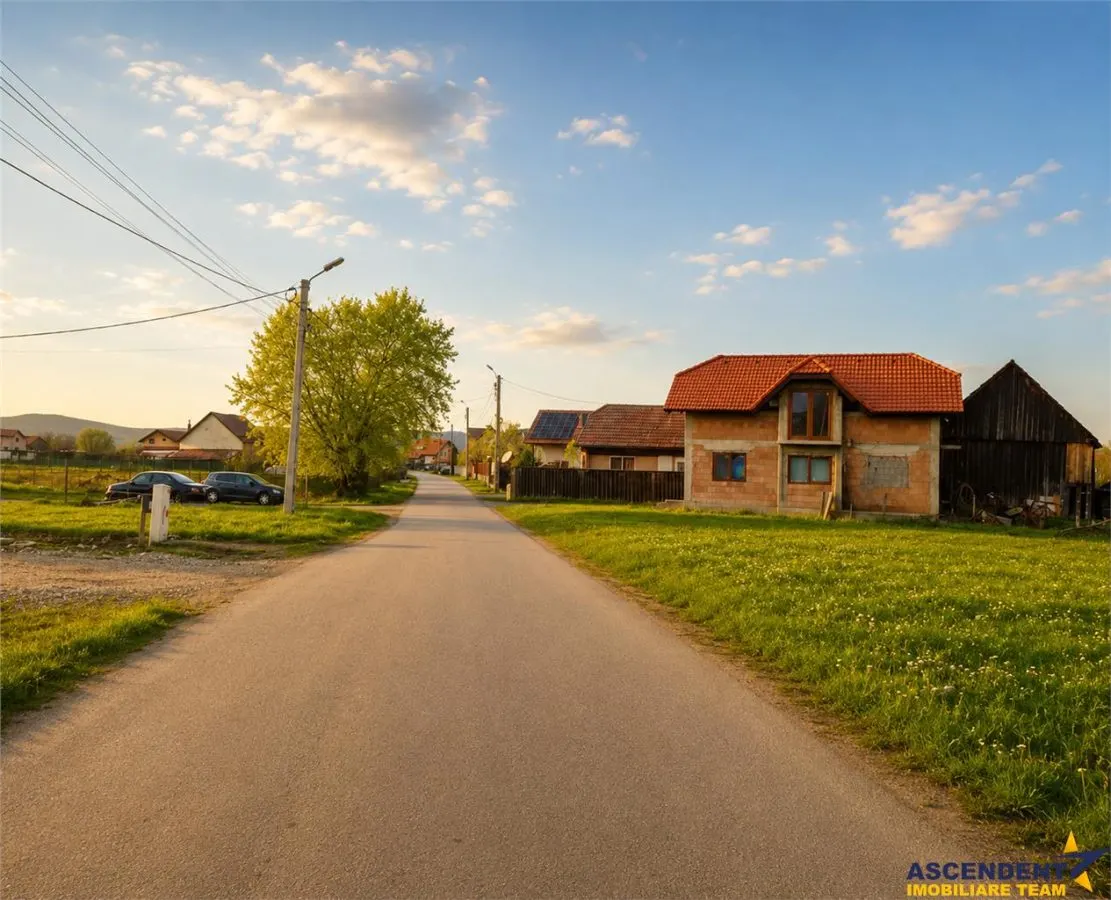 Teren 1.700 mp intravilan, intre case, potential dublu, Lunca Calnicului - foto 1