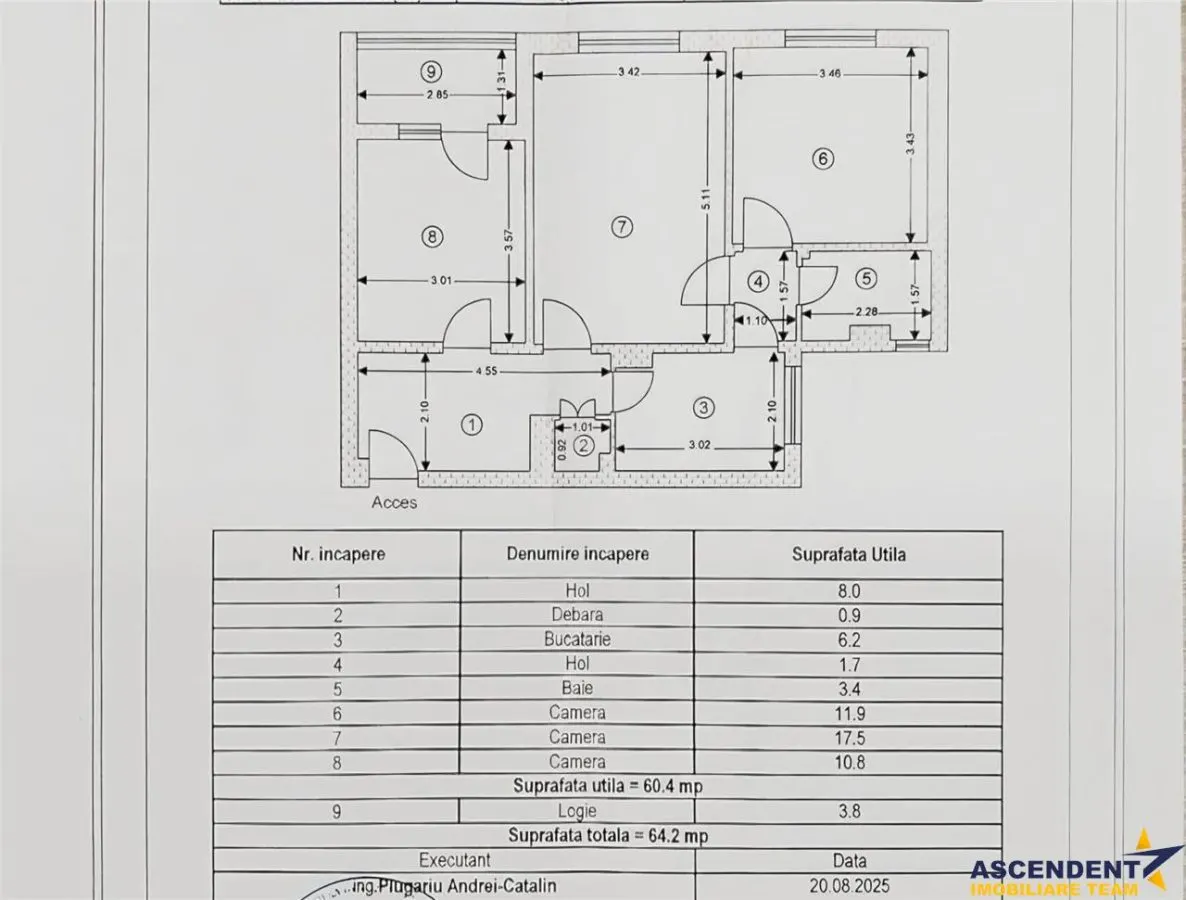 Apartament 3camere, etaj intermediar, priveliste si lumina naturala, Calea Bucuresti, Brasov - foto 3