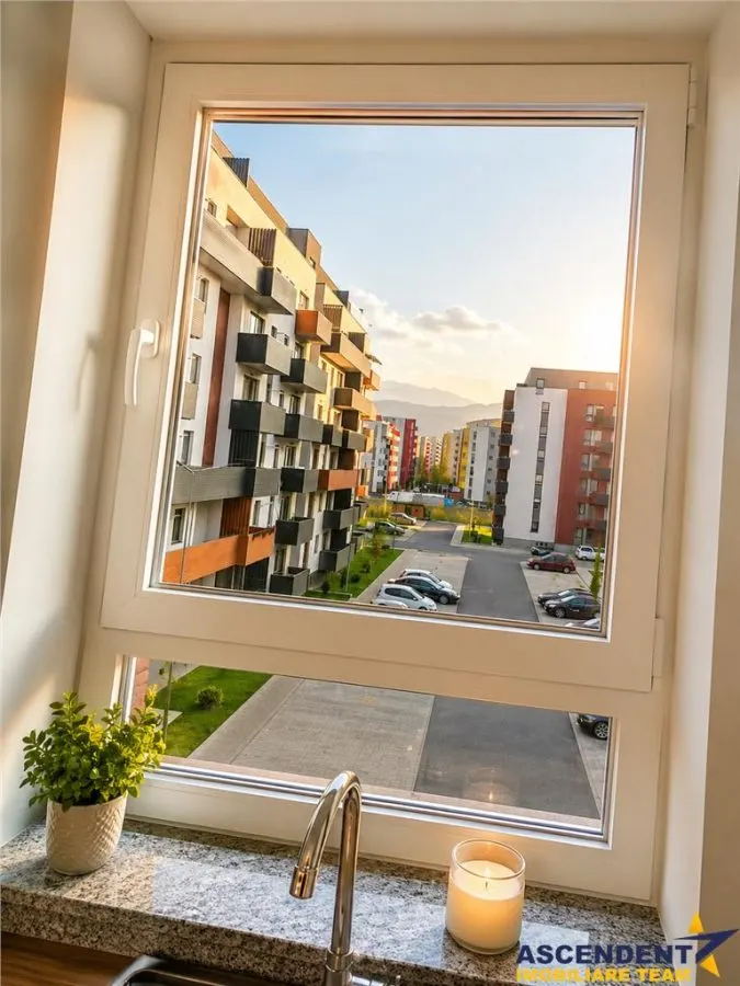Eleganta, mobilata, echipata, totul nou, etaj2, terasa, parcare, boxa, Avantgarden,  Bartolomeu, Brasov: Maurer Residence - foto 5