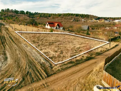 FILM!Teren intravilan cu priveliste, Sancraiu, Szalomer, Covasna - foto 11