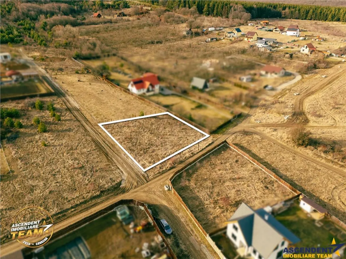 FILM!Teren intravilan cu priveliste, Sancraiu, Szalomer, Covasna - foto 4