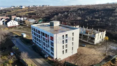 Apartament cu 2 camere, Hlincea, etajul 1 - 61.93mp + balcon 3.85mp - foto 2