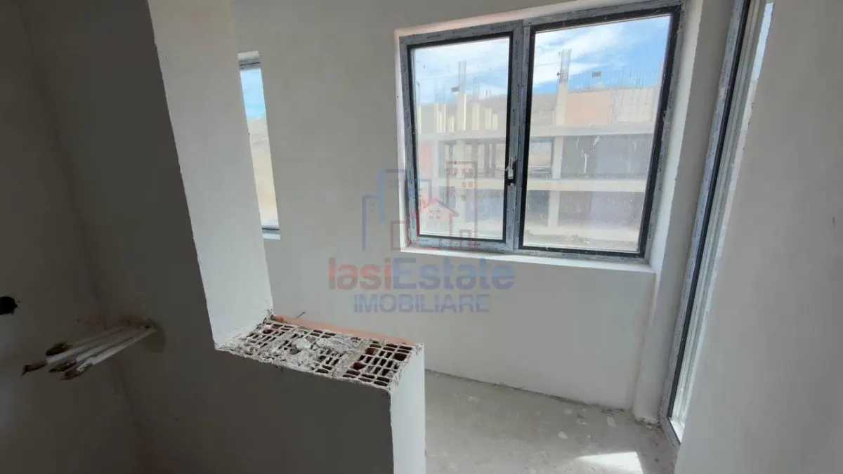 Apartament cu 2 camere in Hlincea la bloc nou 61,45mp + 3,14mp balcon - foto 7