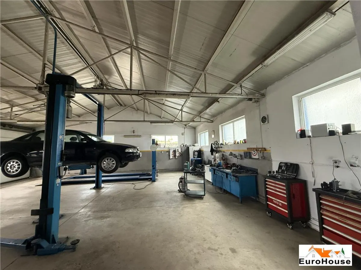 SERVICE AUTO + SPAȚIU BIROURI DE V?NZARE ? ALBA IULIA | 470 MP UTILI + 1.000 MP TEREN - foto 1