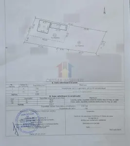 Teren 1150 mp Cazasu deschidere 22 m + casa batraneasca - foto 4