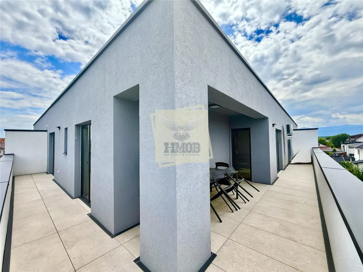 Penthouse de lux 84 mpu cu 3 camere 2 bai terasa 2 parcari - foto 1