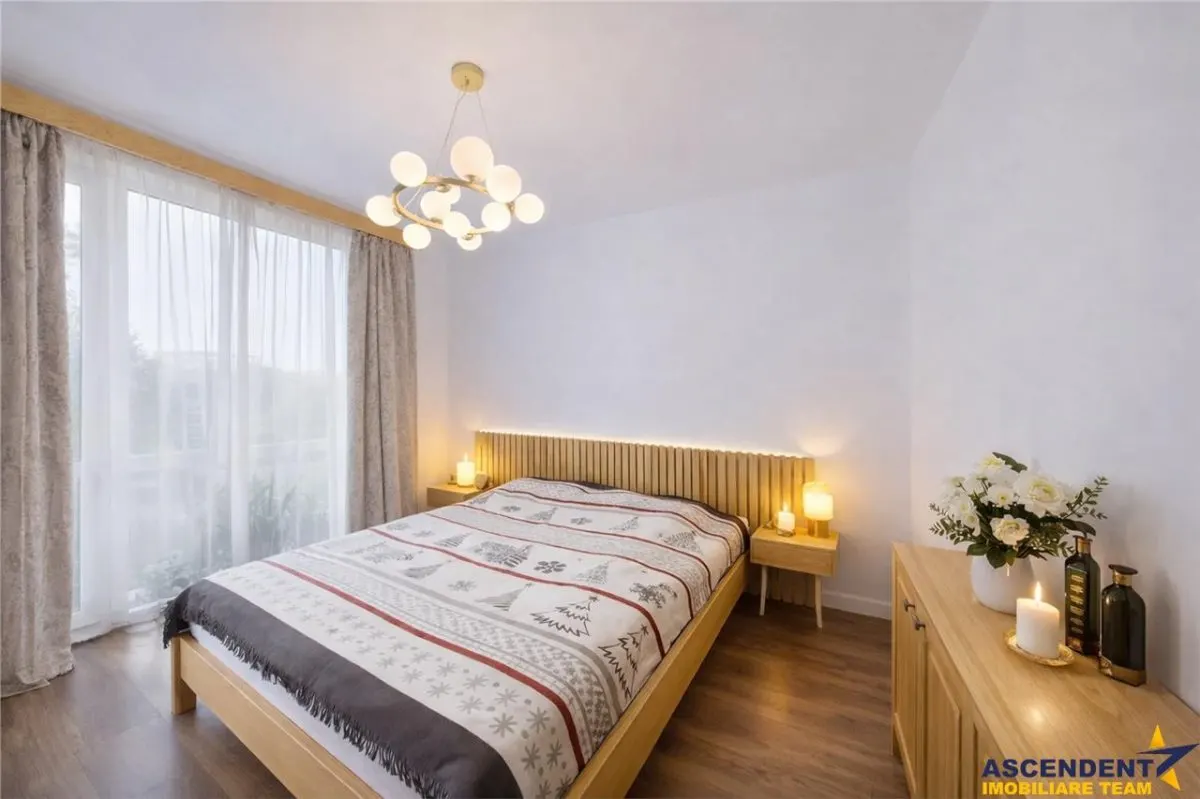 Rezidenta cu vibe de vacanta, mobilata, accesorizata cu terasa, boxa si parcare - foto 5