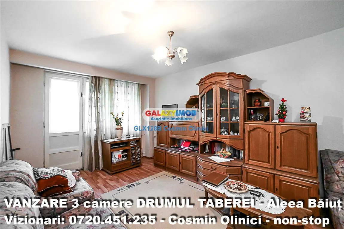 Vanzare Apartament 3 camere dec. Drumul Taberei, Aleea Baiut - foto 1
