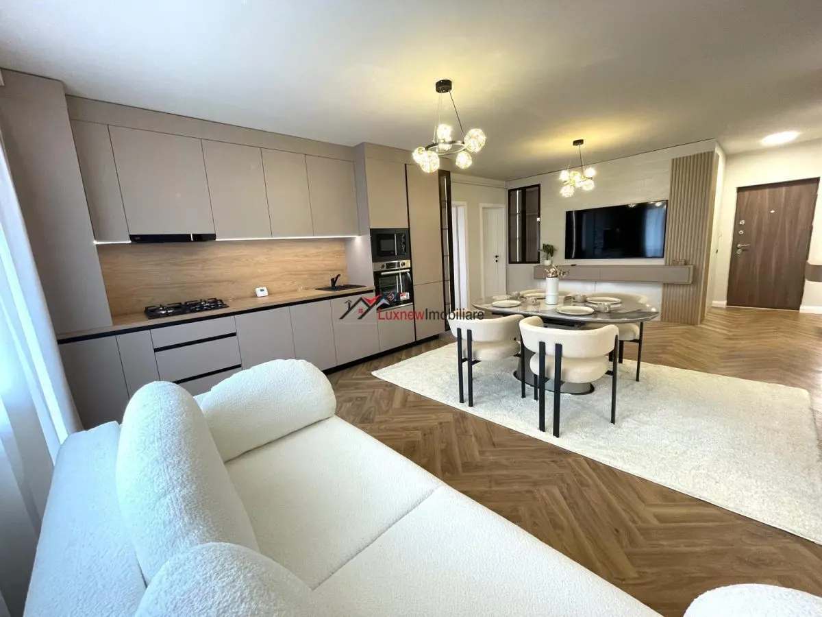 Apartament exclusivist 3 camere | 2 bai | 2 balcoane | Finisaje premium in Floresti. - foto 3