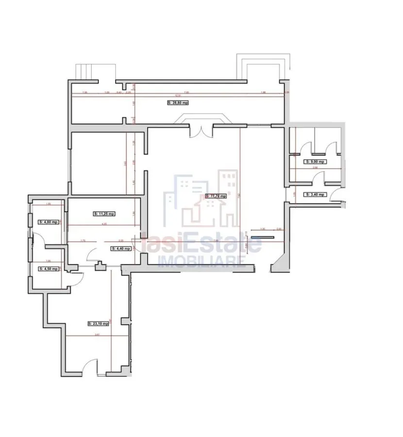 Spatiu comercial in Copou 167 mp totali - foto 1