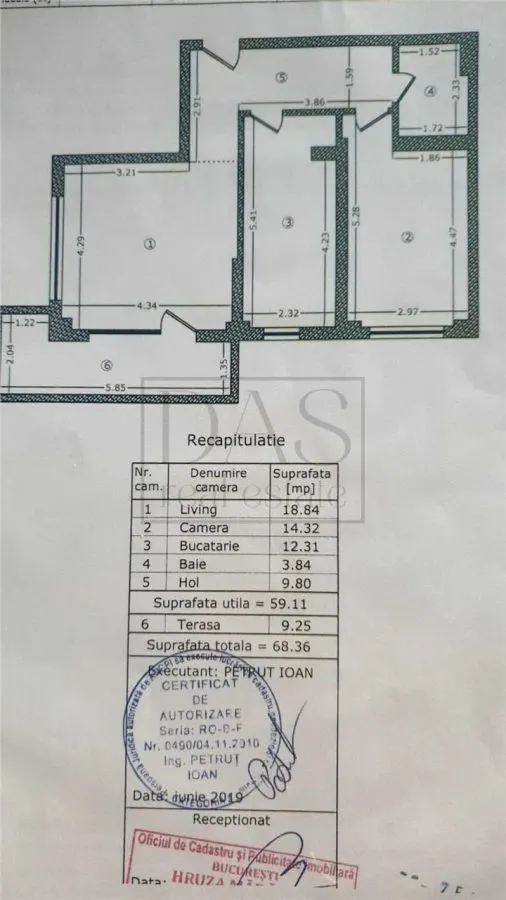 Aviatiei Apartments | 2 Camere | 68 mp | Bloc 2020 | Bucatarie inchisa - foto 7