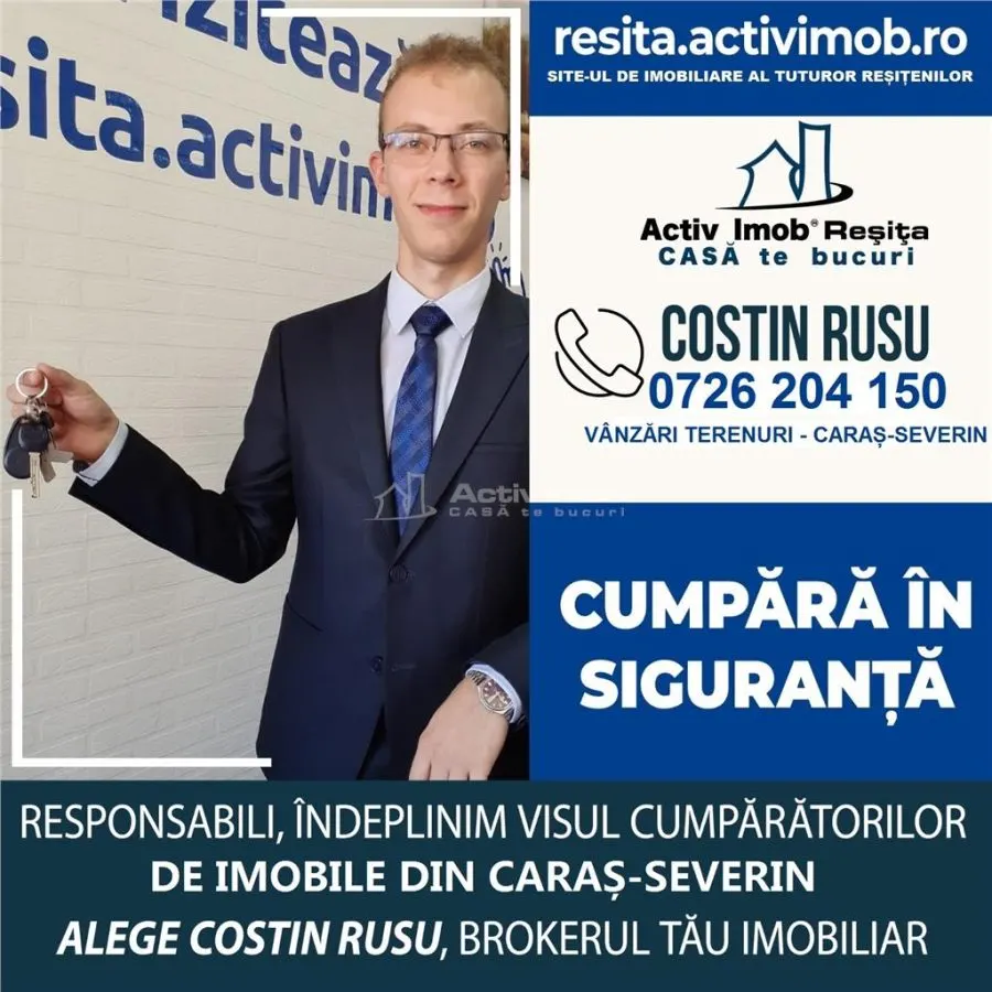 Resita, Teren Drept Intravilan, 11510 Mp., 4 Euro/Mp., Valea Terovei - foto 8