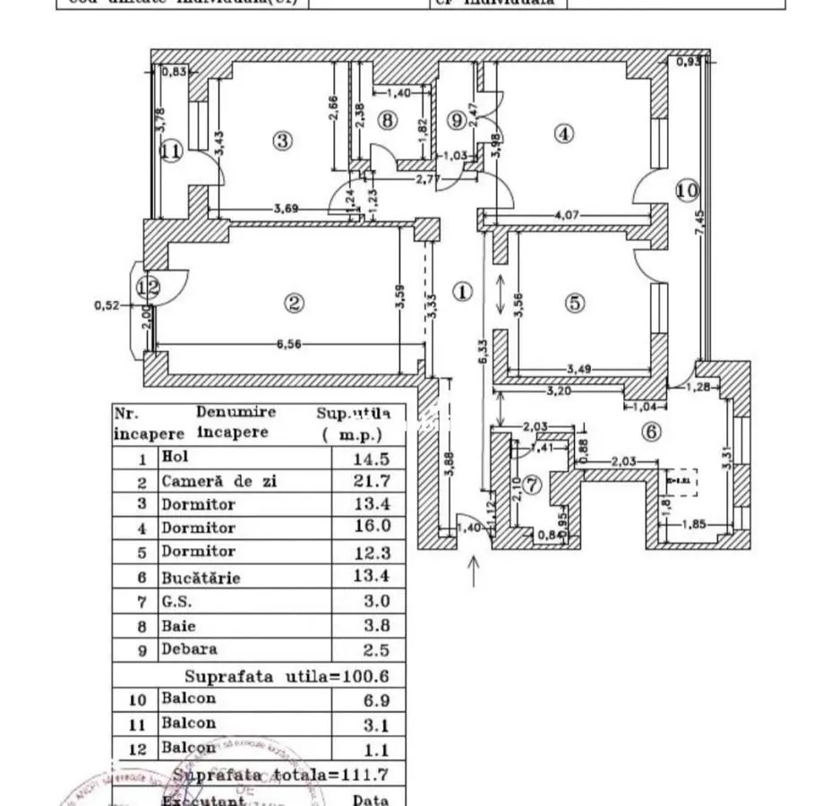 Apartament de vanzare Decebal cu Centrala Proprie - foto 5