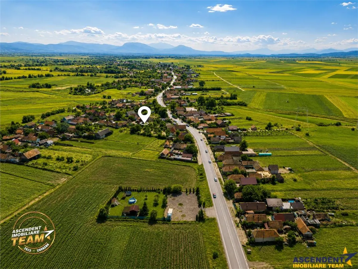 FILM! Casa personalizabila +2.700mp teren,pomi fructiferi,langa Sfantu Gheorghe: Santionlunca - foto 1