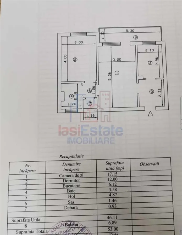 Apartament 2 camere Nicolina - foto 2