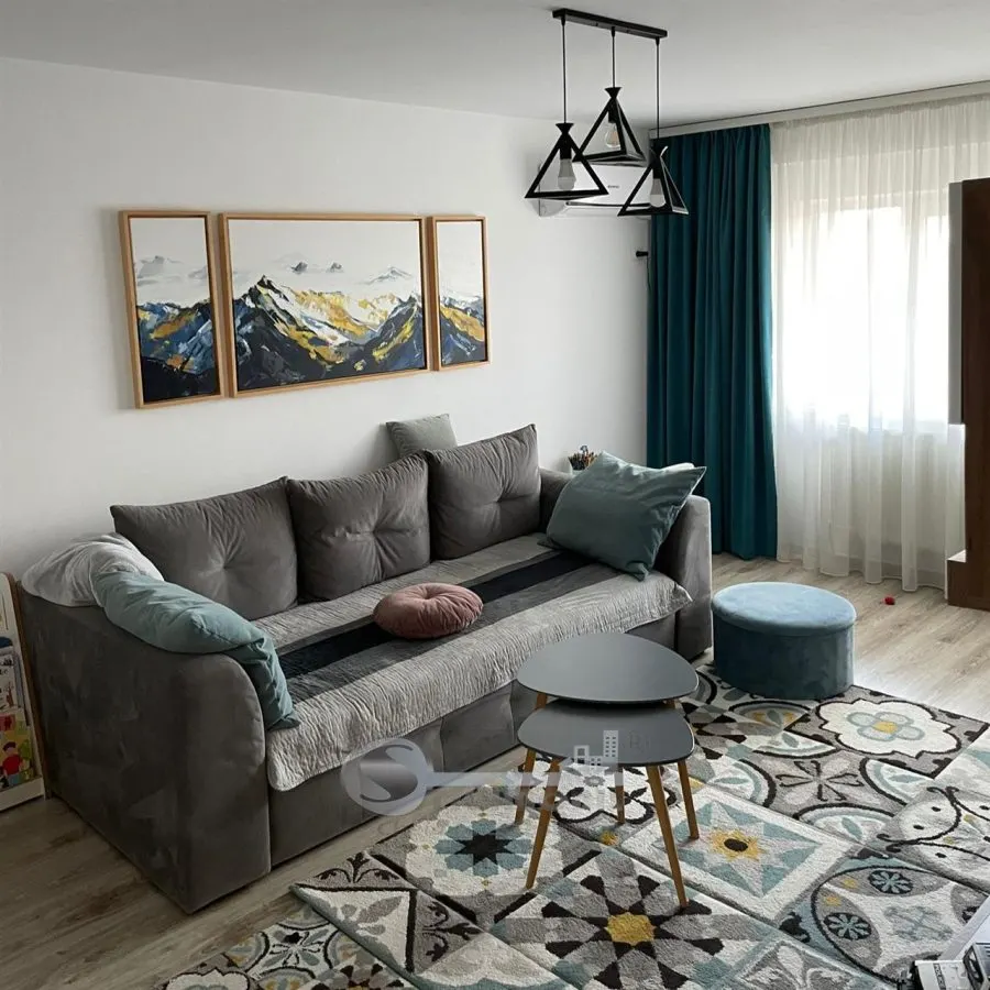 Ap 3 camere D, 2 băi, 76 mp, mobilat și utilat, Frumoasa - foto 3