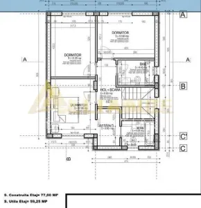 Casa individuala P+1E ~ 5 camere 3 bai ~ teren 227mp ~ Popesti Leordeni - foto 11