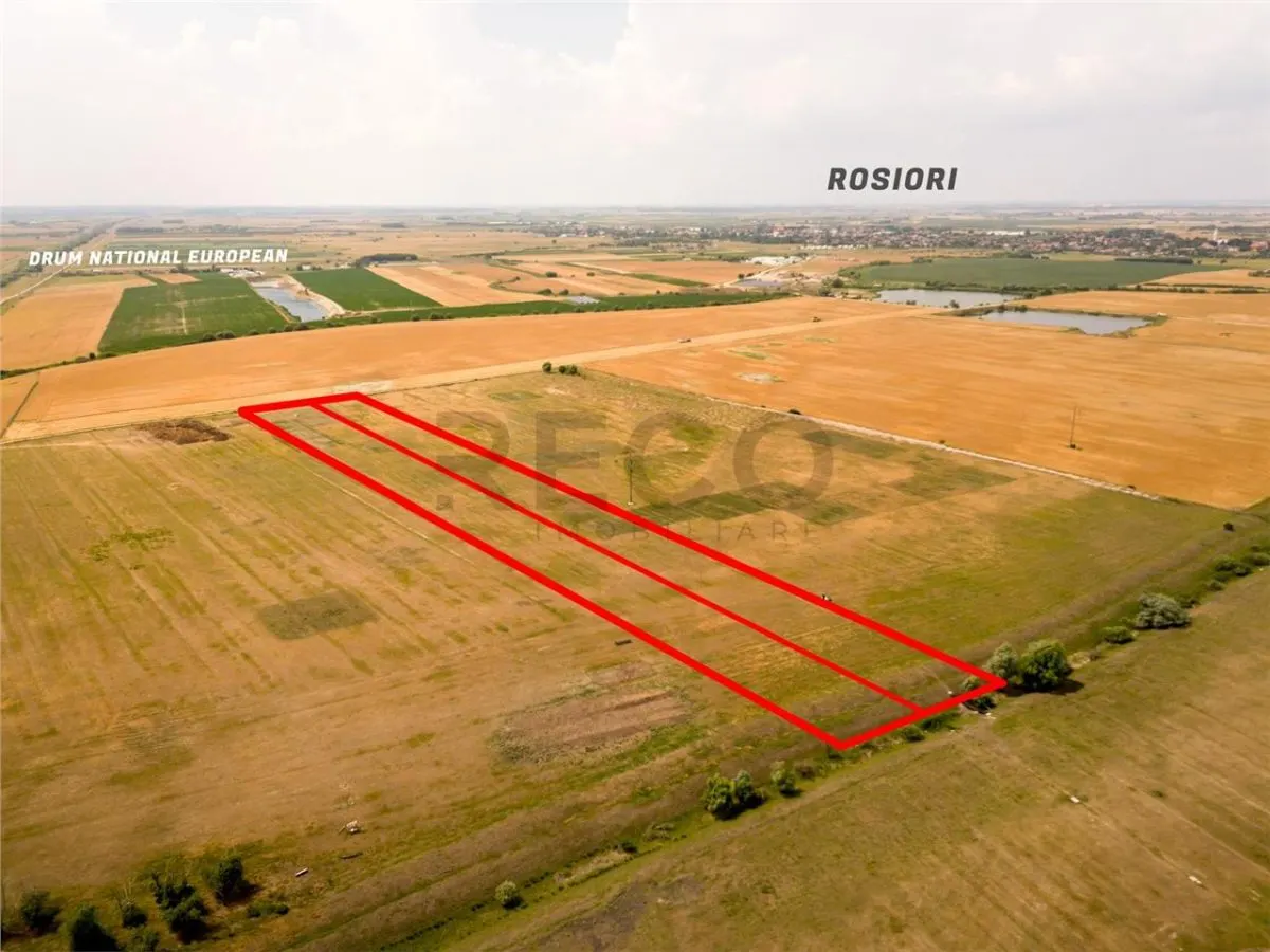 RECO teren extravilan ideal pentru balastiera in Rosiori - foto 1