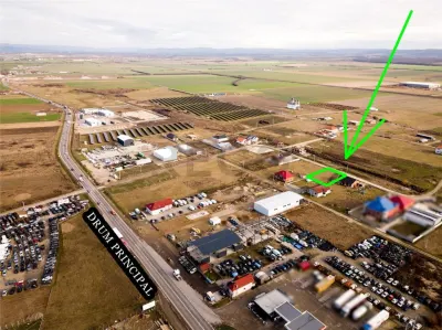 RECO Teren intravilan pentru loc de casa/hala industrala Osorhei - foto 6