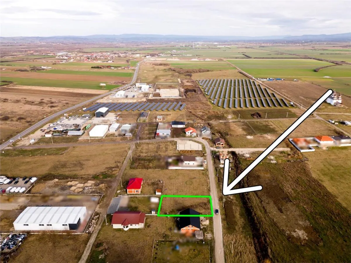 RECO Teren intravilan pentru loc de casa/hala industrala Osorhei - foto 7